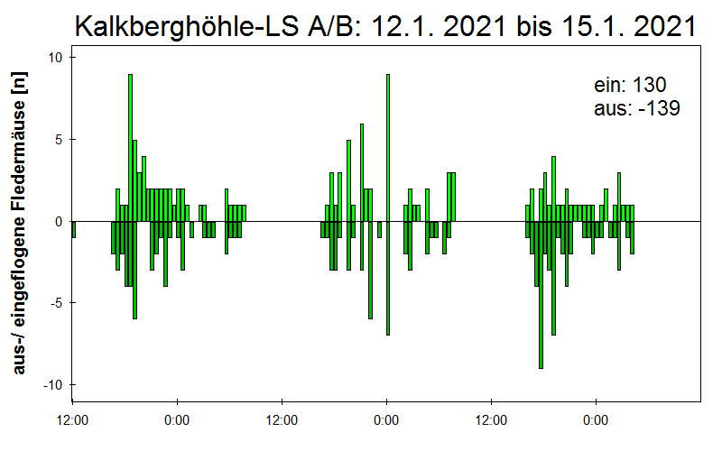 [Fledermaus] Lichtschranke: Segeberger Kalkberg (NABU Schleswig-Holstein)