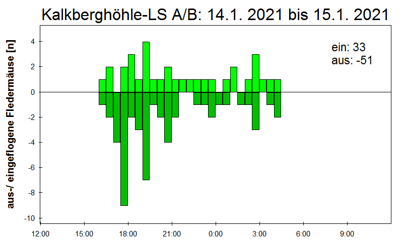 [Fledermaus] Lichtschranke: Segeberger Kalkberg (NABU Schleswig-Holstein)
