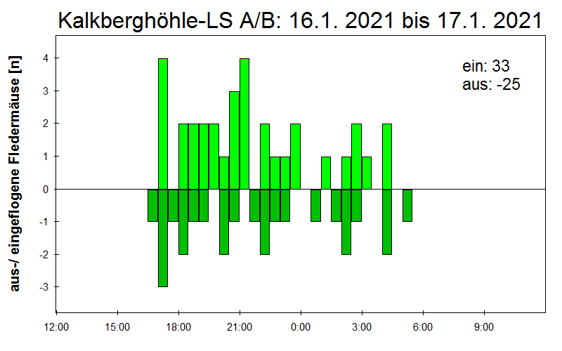 [Fledermaus] Lichtschranke: Segeberger Kalkberg (NABU Schleswig-Holstein)