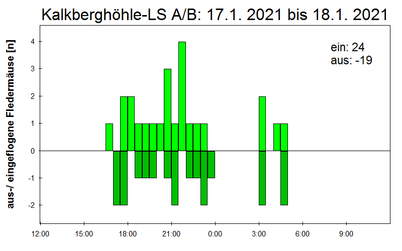 [Fledermaus] Lichtschranke: Segeberger Kalkberg (NABU Schleswig-Holstein)