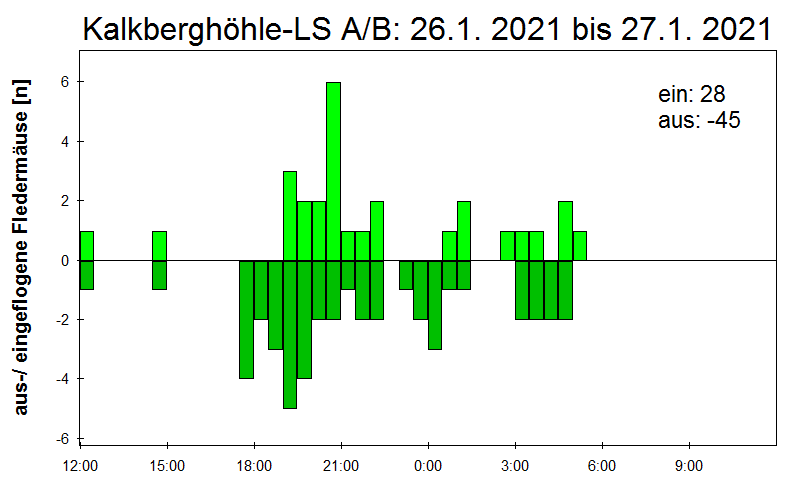 [Fledermaus] Lichtschranke: Segeberger Kalkberg (NABU Schleswig-Holstein)
