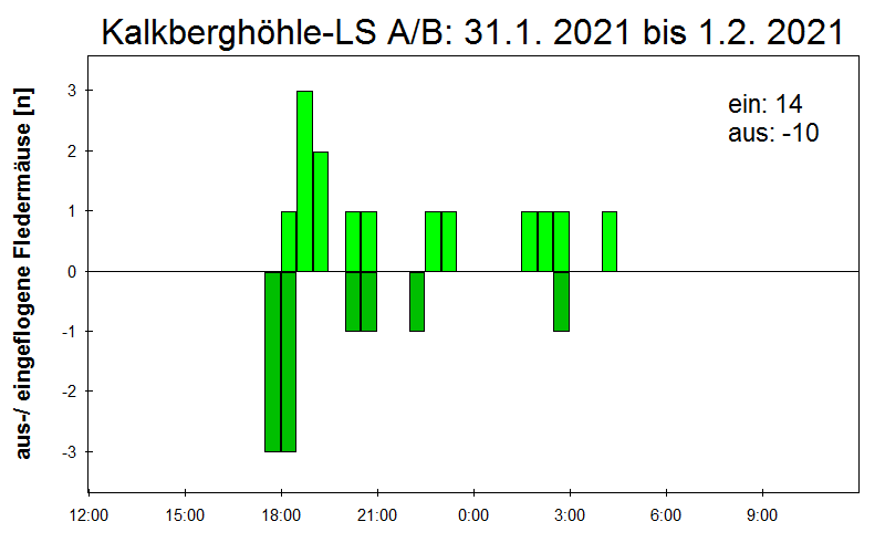 [Fledermaus] Lichtschranke: Segeberger Kalkberg (NABU Schleswig-Holstein)
