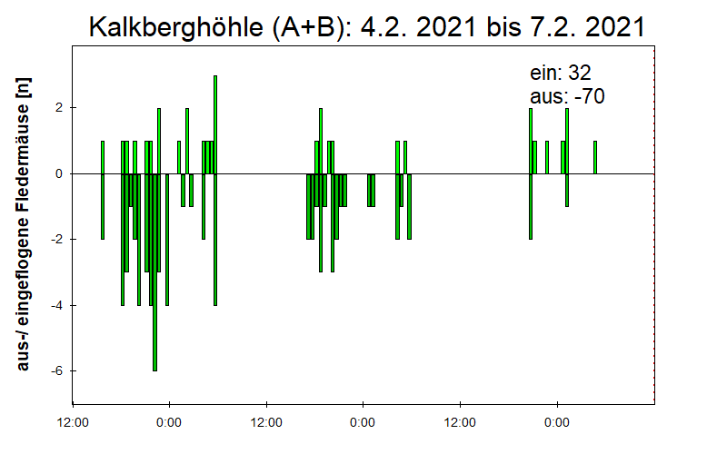 [Fledermaus] Lichtschranke: Segeberger Kalkberg (NABU Schleswig-Holstein)