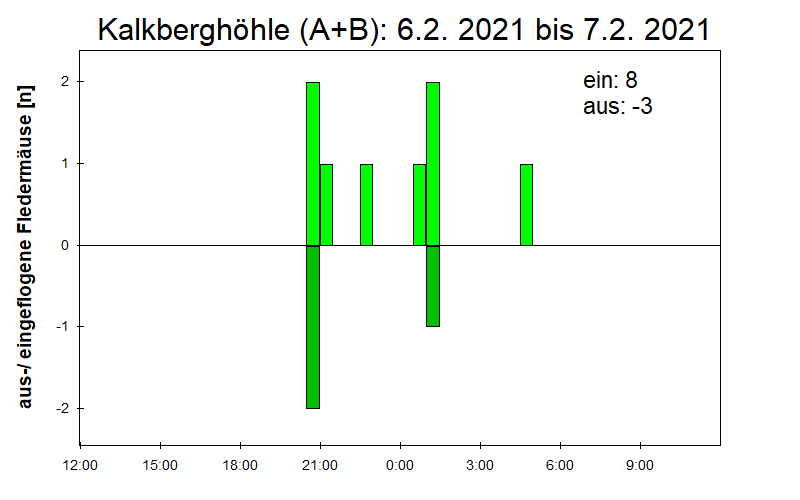 [Fledermaus] Lichtschranke: Segeberger Kalkberg (NABU Schleswig-Holstein)