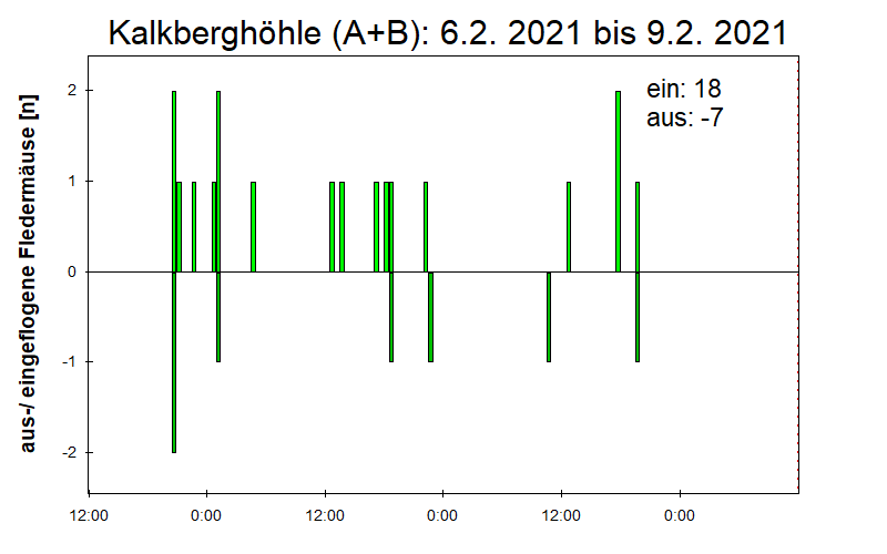 [Fledermaus] Lichtschranke: Segeberger Kalkberg (NABU Schleswig-Holstein)