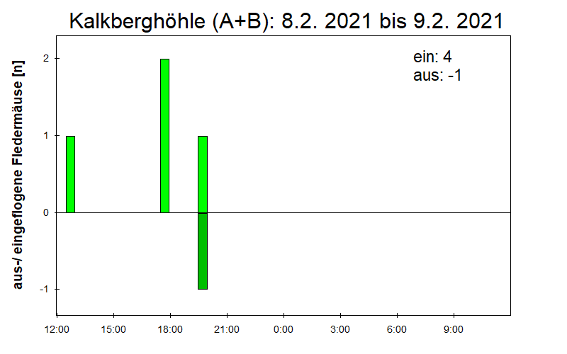 [Fledermaus] Lichtschranke: Segeberger Kalkberg (NABU Schleswig-Holstein)