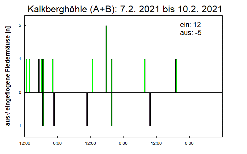 [Fledermaus] Lichtschranke: Segeberger Kalkberg (NABU Schleswig-Holstein)
