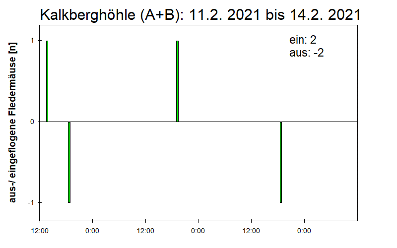 [Fledermaus] Lichtschranke: Segeberger Kalkberg (NABU Schleswig-Holstein)