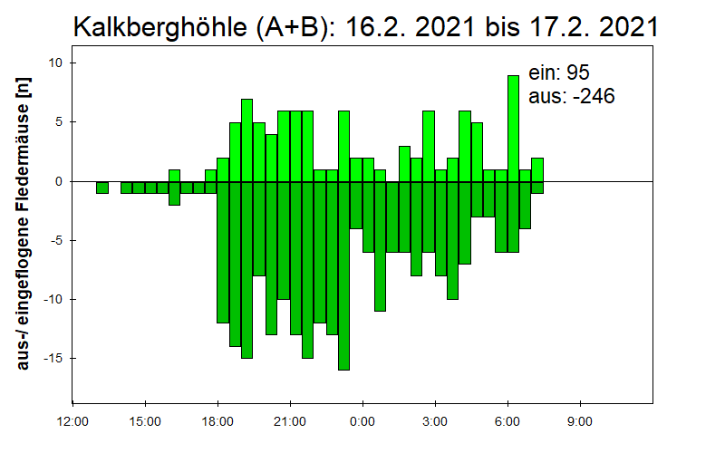 [Fledermaus] Lichtschranke: Segeberger Kalkberg (NABU Schleswig-Holstein)