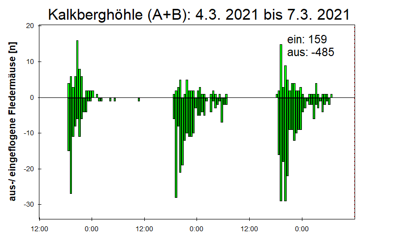 [Fledermaus] Lichtschranke: Segeberger Kalkberg (NABU Schleswig-Holstein)