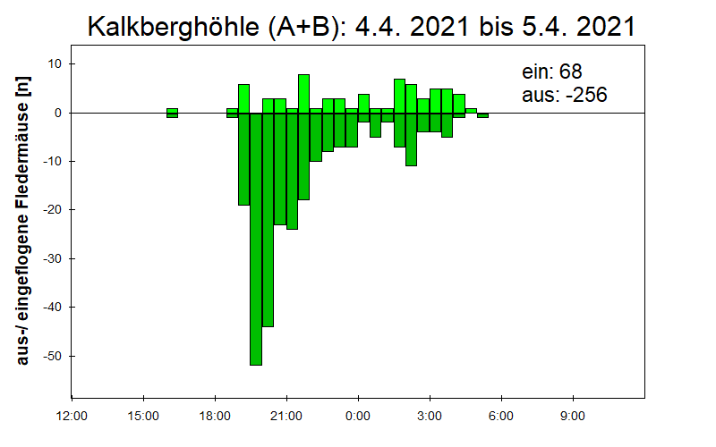 [Fledermaus] Lichtschranke: Segeberger Kalkberg (NABU Schleswig-Holstein)