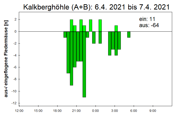 [Fledermaus] Lichtschranke: Segeberger Kalkberg (NABU Schleswig-Holstein)