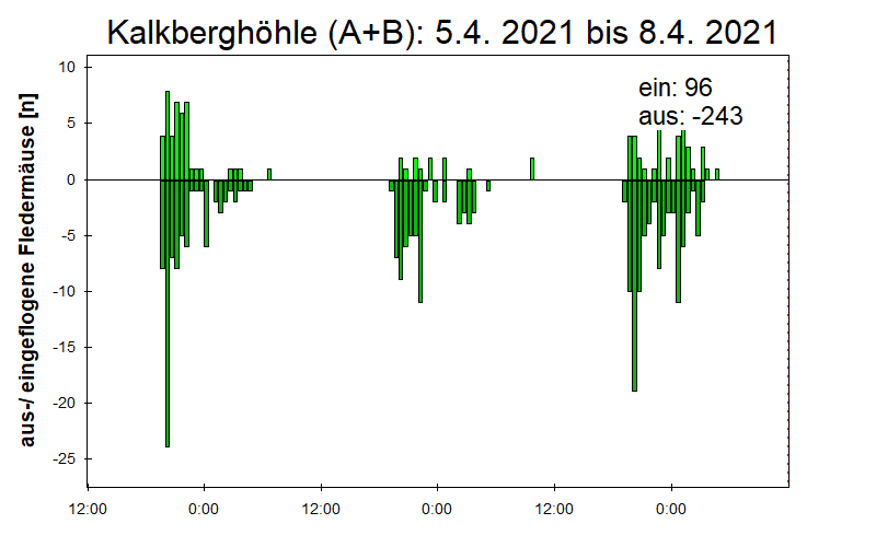[Fledermaus] Lichtschranke: Segeberger Kalkberg (NABU Schleswig-Holstein)
