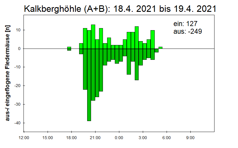 [Fledermaus] Lichtschranke: Segeberger Kalkberg (NABU Schleswig-Holstein)