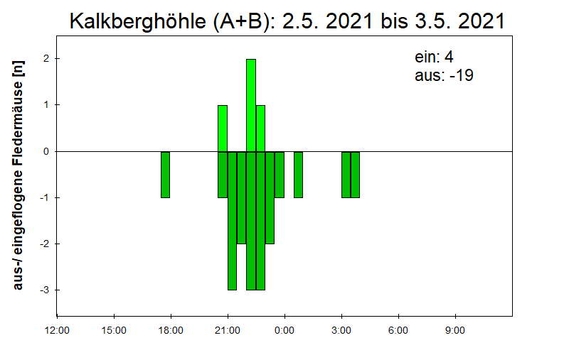 [Fledermaus] Lichtschranke: Segeberger Kalkberg (NABU Schleswig-Holstein)