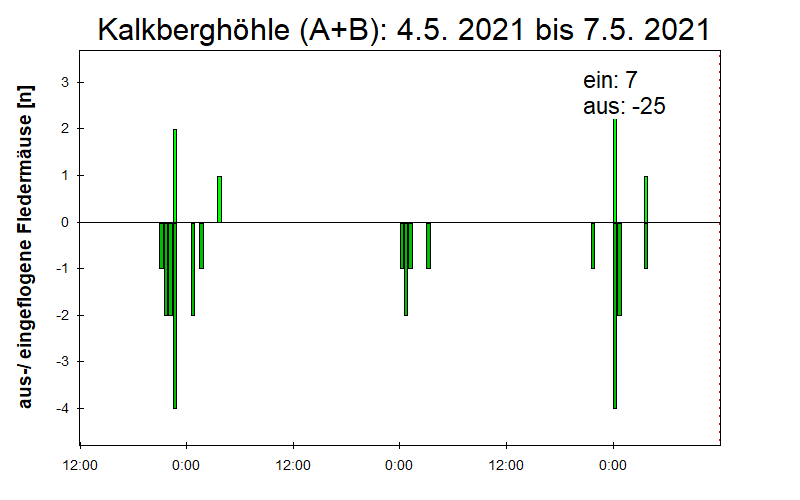 [Fledermaus] Lichtschranke: Segeberger Kalkberg (NABU Schleswig-Holstein)