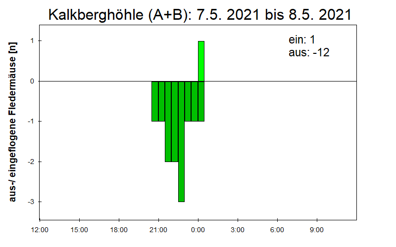 [Fledermaus] Lichtschranke: Segeberger Kalkberg (NABU Schleswig-Holstein)
