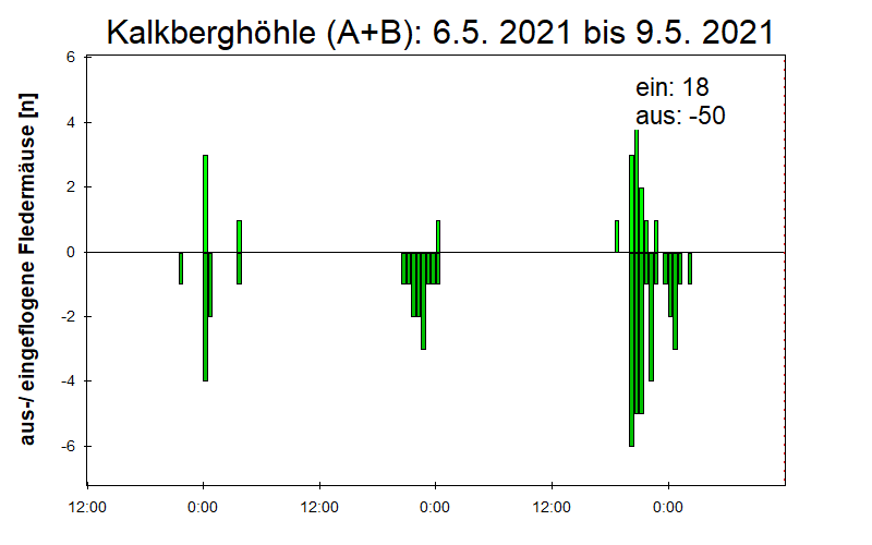 [Fledermaus] Lichtschranke: Segeberger Kalkberg (NABU Schleswig-Holstein)