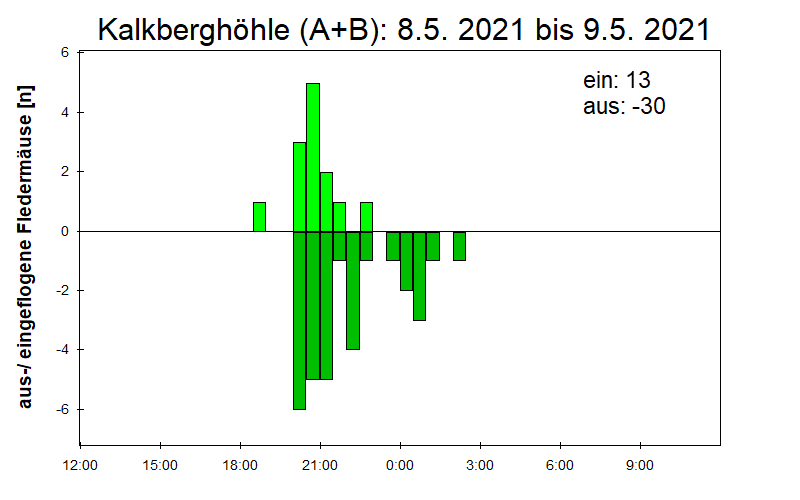 [Fledermaus] Lichtschranke: Segeberger Kalkberg (NABU Schleswig-Holstein)