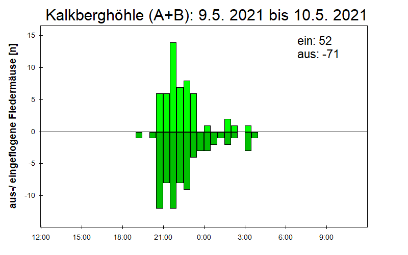 [Fledermaus] Lichtschranke: Segeberger Kalkberg (NABU Schleswig-Holstein)
