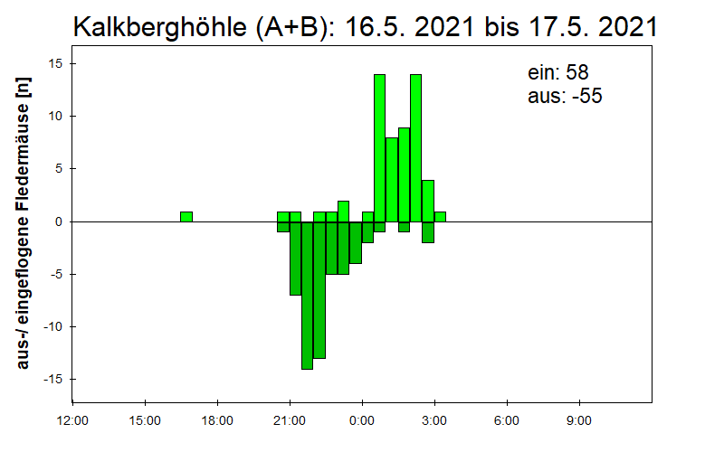 [Fledermaus] Lichtschranke: Segeberger Kalkberg (NABU Schleswig-Holstein)