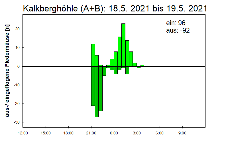 [Fledermaus] Lichtschranke: Segeberger Kalkberg (NABU Schleswig-Holstein)