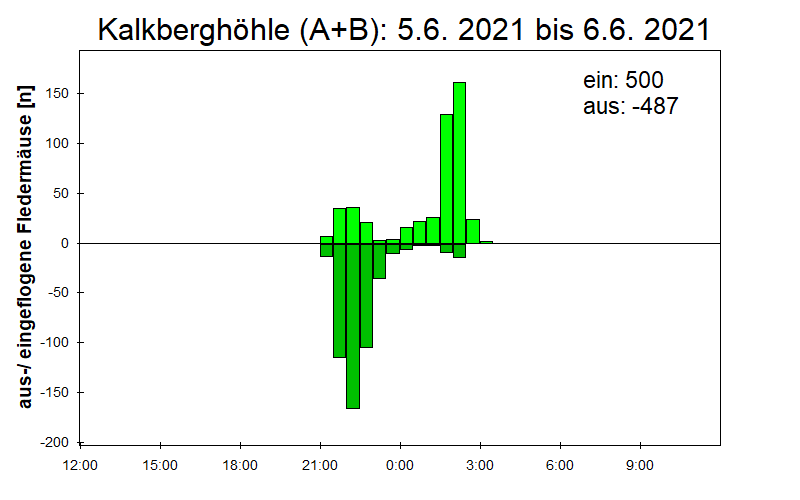 [Fledermaus] Lichtschranke: Segeberger Kalkberg (NABU Schleswig-Holstein)