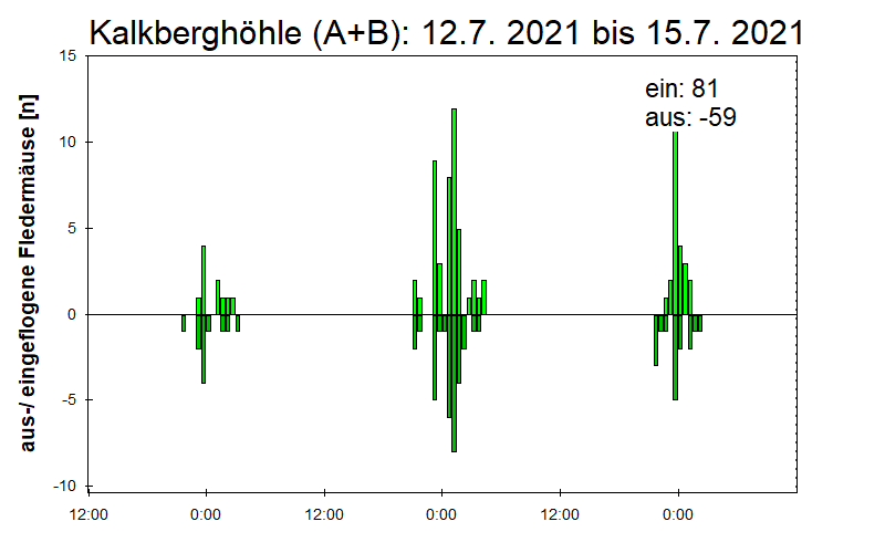 [Fledermaus] Lichtschranke: Segeberger Kalkberg (NABU Schleswig-Holstein)