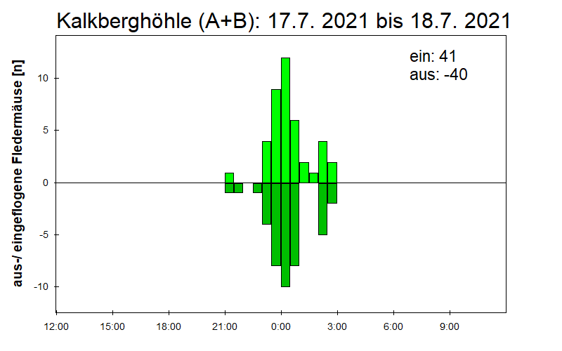 [Fledermaus] Lichtschranke: Segeberger Kalkberg (NABU Schleswig-Holstein)