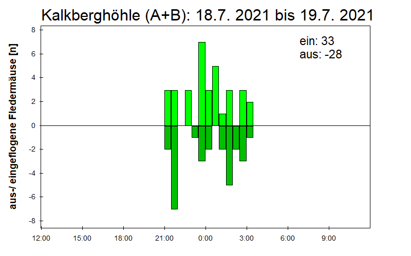 [Fledermaus] Lichtschranke: Segeberger Kalkberg (NABU Schleswig-Holstein)