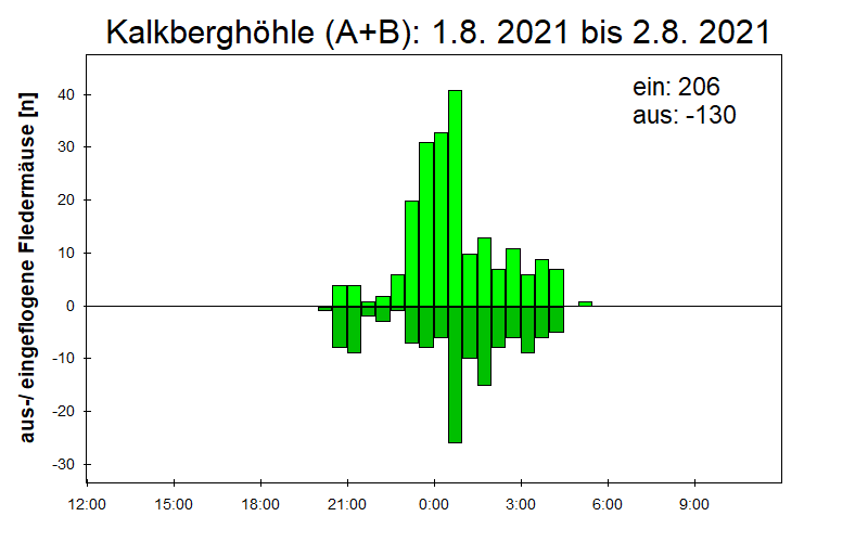 [Fledermaus] Lichtschranke: Segeberger Kalkberg (NABU Schleswig-Holstein)