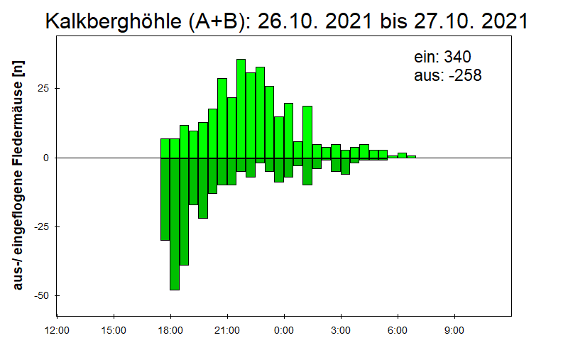 [Fledermaus] Lichtschranke: Segeberger Kalkberg (NABU Schleswig-Holstein)