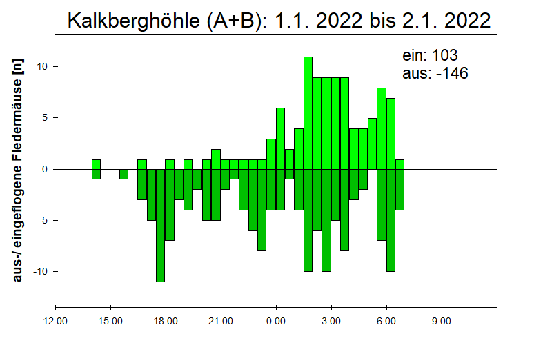 [Fledermaus] Lichtschranke: Segeberger Kalkberg (NABU Schleswig-Holstein)