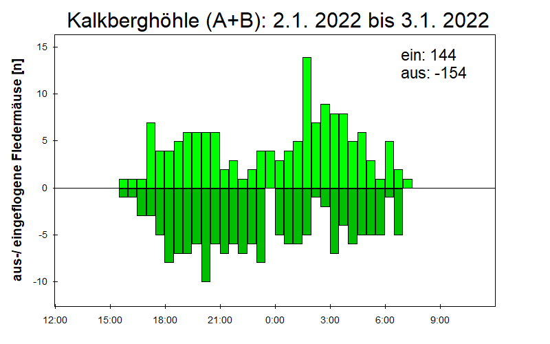 [Fledermaus] Lichtschranke: Segeberger Kalkberg (NABU Schleswig-Holstein)