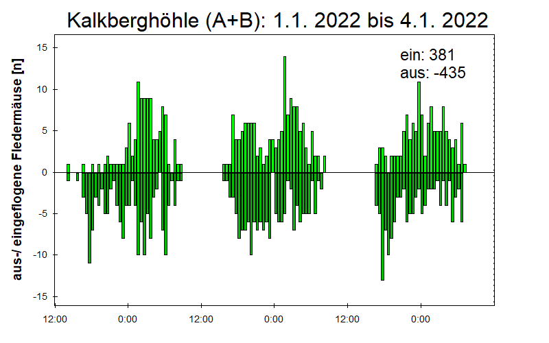[Fledermaus] Lichtschranke: Segeberger Kalkberg (NABU Schleswig-Holstein)