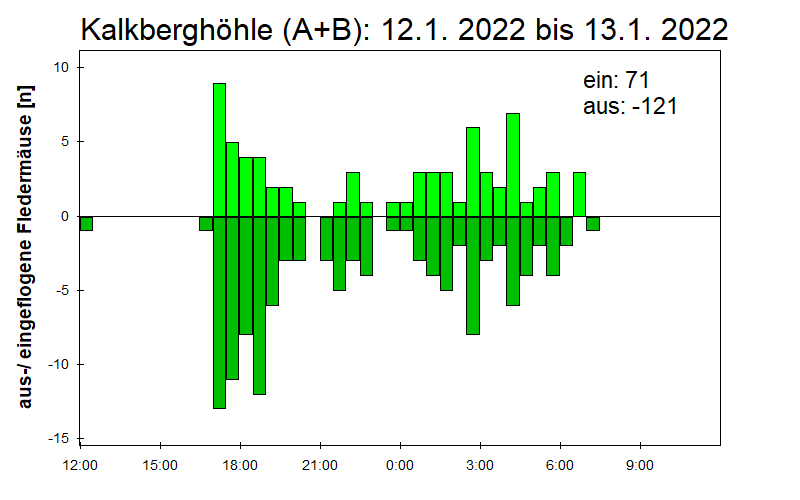[Fledermaus] Lichtschranke: Segeberger Kalkberg (NABU Schleswig-Holstein)