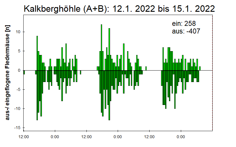 [Fledermaus] Lichtschranke: Segeberger Kalkberg (NABU Schleswig-Holstein)