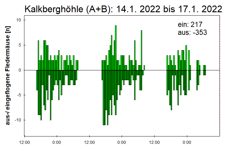 [Fledermaus] Lichtschranke: Segeberger Kalkberg (NABU Schleswig-Holstein)