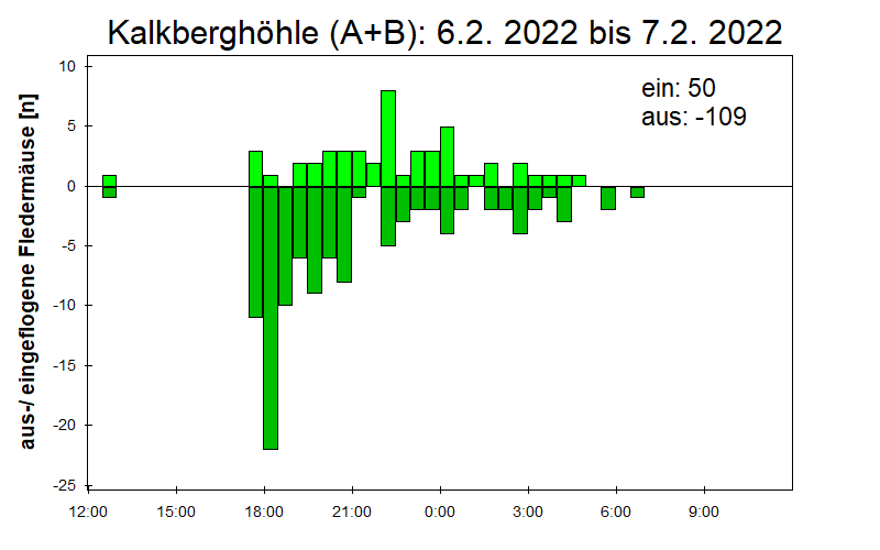 [Fledermaus] Lichtschranke: Segeberger Kalkberg (NABU Schleswig-Holstein)
