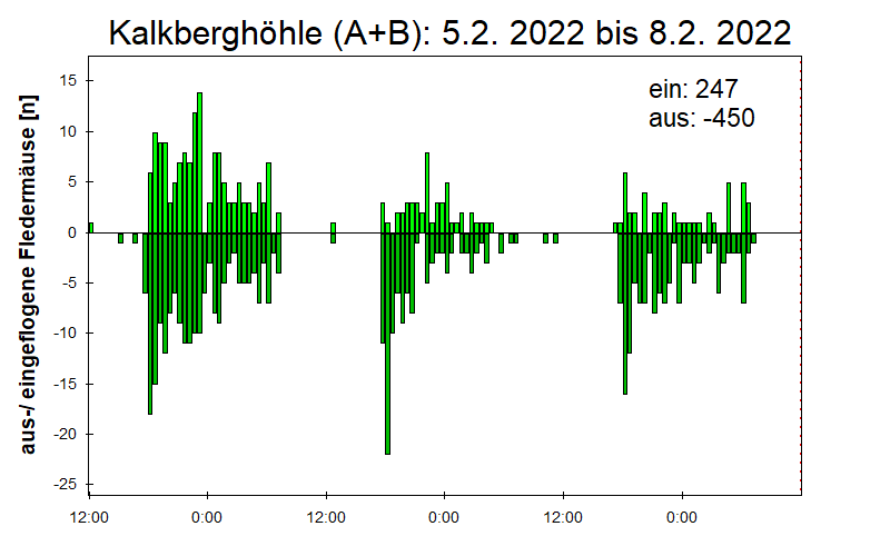 [Fledermaus] Lichtschranke: Segeberger Kalkberg (NABU Schleswig-Holstein)