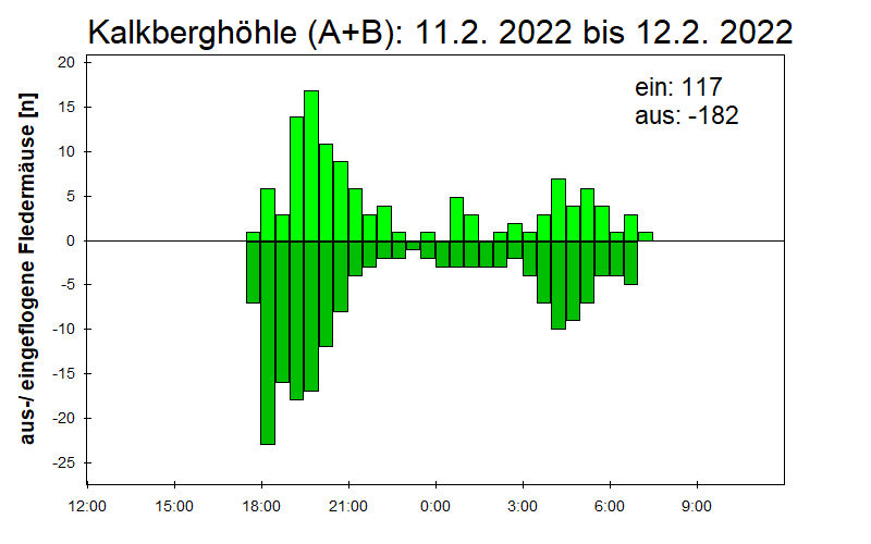 [Fledermaus] Lichtschranke: Segeberger Kalkberg (NABU Schleswig-Holstein)