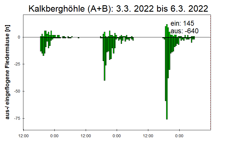 [Fledermaus] Lichtschranke: Segeberger Kalkberg (NABU Schleswig-Holstein)