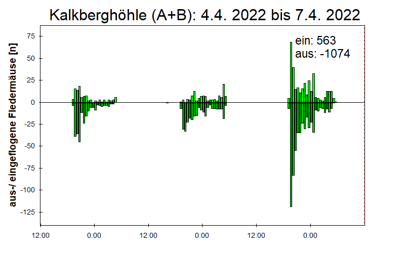 [Fledermaus] Lichtschranke: Segeberger Kalkberg (NABU Schleswig-Holstein)
