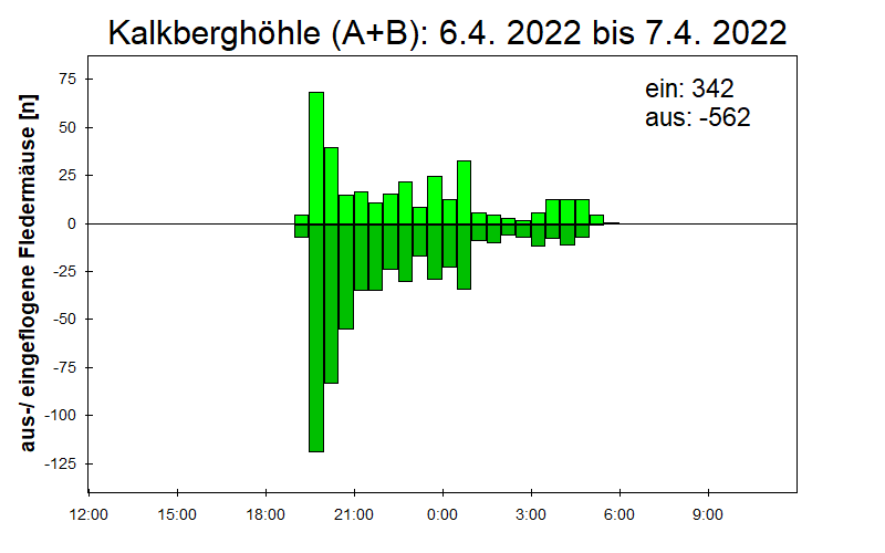 [Fledermaus] Lichtschranke: Segeberger Kalkberg (NABU Schleswig-Holstein)