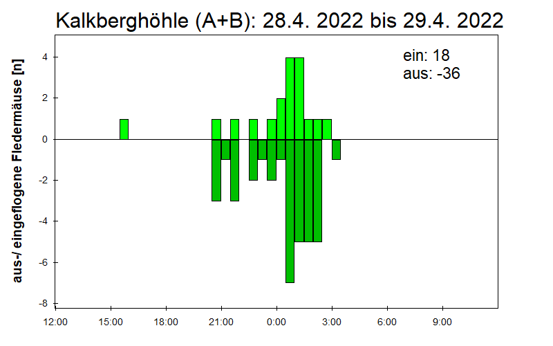 [Fledermaus] Lichtschranke: Segeberger Kalkberg (NABU Schleswig-Holstein)