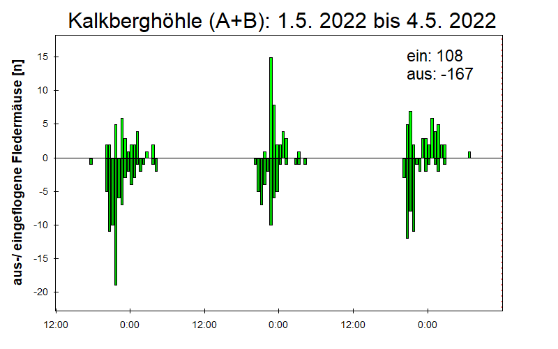 [Fledermaus] Lichtschranke: Segeberger Kalkberg (NABU Schleswig-Holstein)