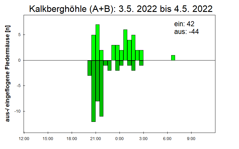 [Fledermaus] Lichtschranke: Segeberger Kalkberg (NABU Schleswig-Holstein)