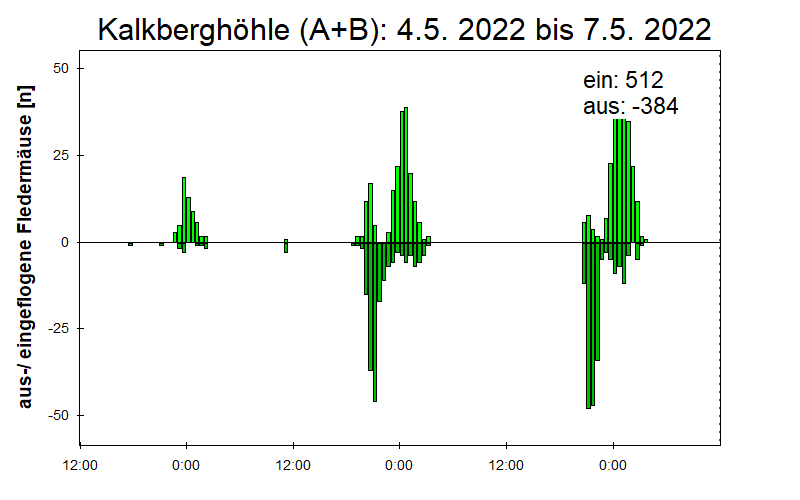 [Fledermaus] Lichtschranke: Segeberger Kalkberg (NABU Schleswig-Holstein)