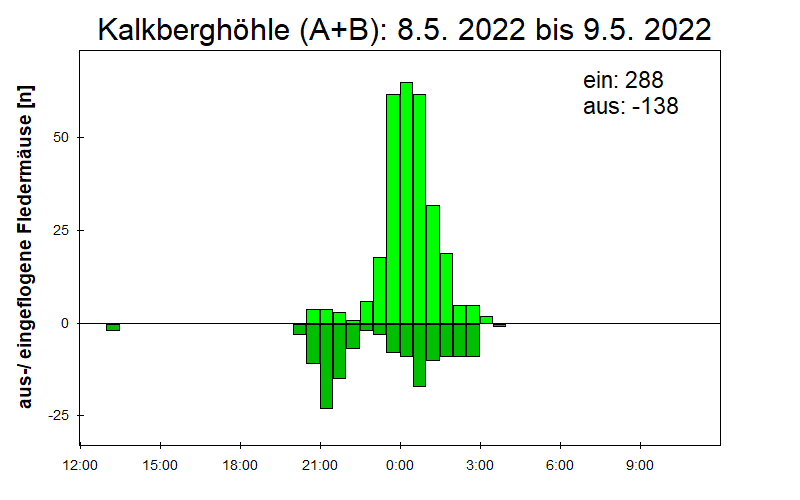 [Fledermaus] Lichtschranke: Segeberger Kalkberg (NABU Schleswig-Holstein)