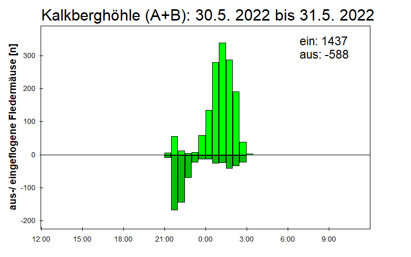 [Fledermaus] Lichtschranke: Segeberger Kalkberg (NABU Schleswig-Holstein)